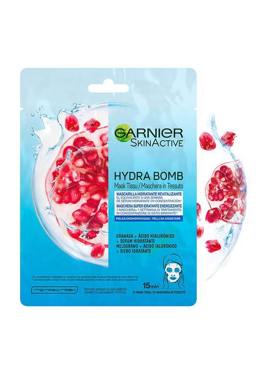 Garnier Hydra Bomb Mascarilla Facial Hidratante