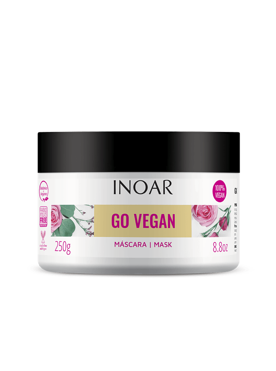 INOAR GO VEGAN CACHOS MASCARILLA 250 G / RIZOS Y ONDAS