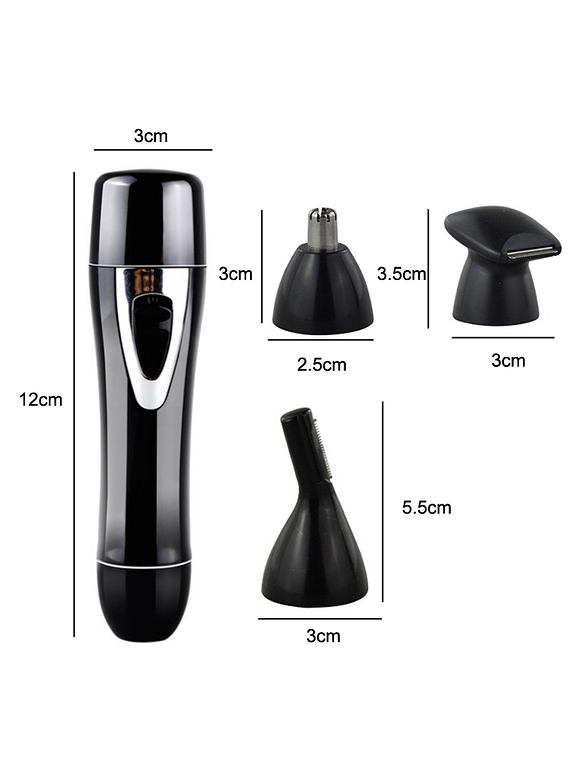 Afeitadora nasal / afeitadora para nariz / BZ-3563B 4 en 1 Afeitadora USB