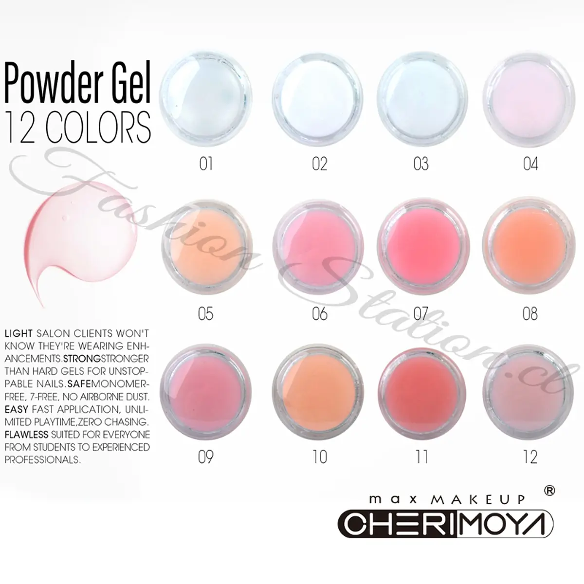Polygel Cherimoya / Powder Uv Led / Gel