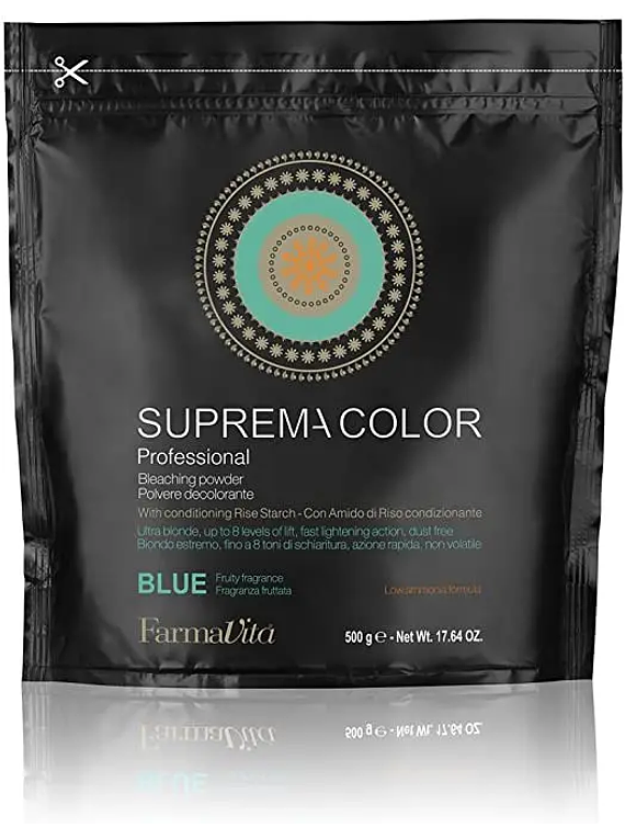 Decolorante Suprema Color Blue 500gr / Farmavita