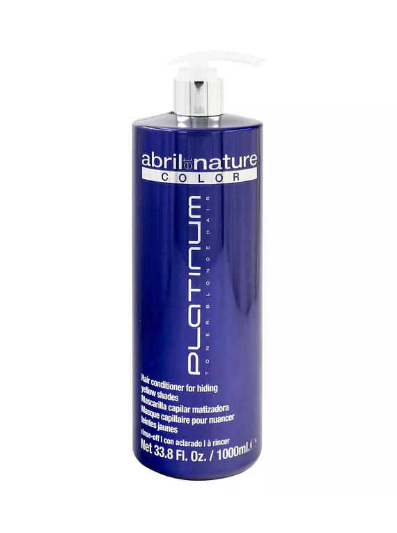 Abril Et Nature Platinum Mascarilla 1000 ml/ matizador