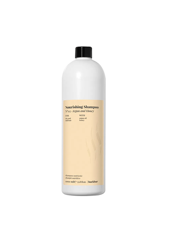 Back Bar shampoo nourising argan and honey 1000ml