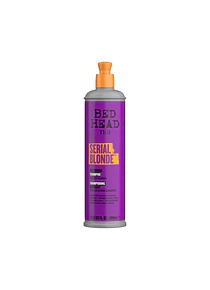 Bed Head TIGI Serial Blonde Shampoo 400 ml | Shampoo Matizador para Cabello Rubio y Platinado