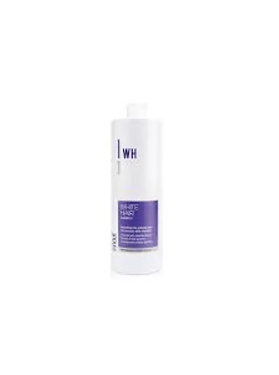 Kosswell White Hair Shampoo Matizador Violeta 1 Litro | Neutraliza Tonos Amarillos