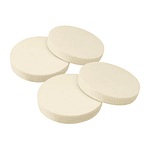 Set de 4 esponjas para polvo circulares - Round Cosmetic Sponges