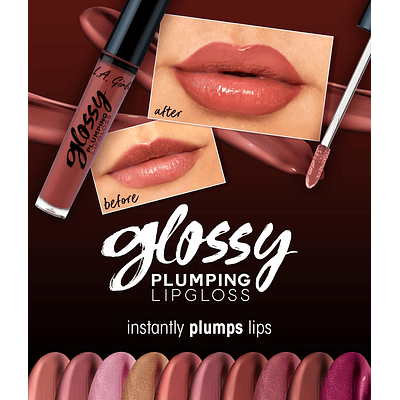 Brillo de labios Voluminizador - Glossy Plumping Lipgloss