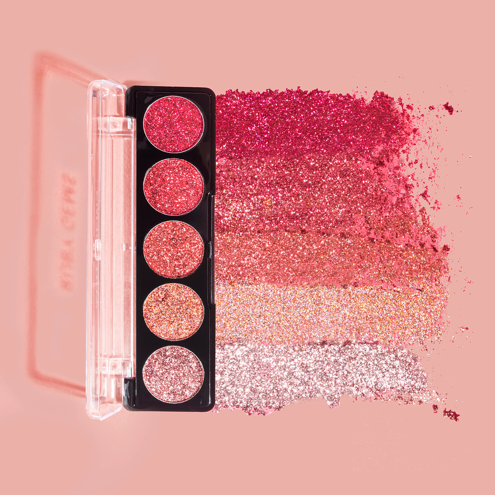 Paleta de Glitter - 5 Shade Glitter Palettes