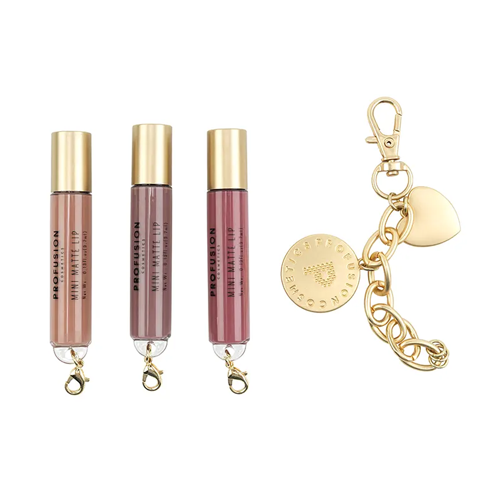 Kit de labial y llavero - Charming Lips Set