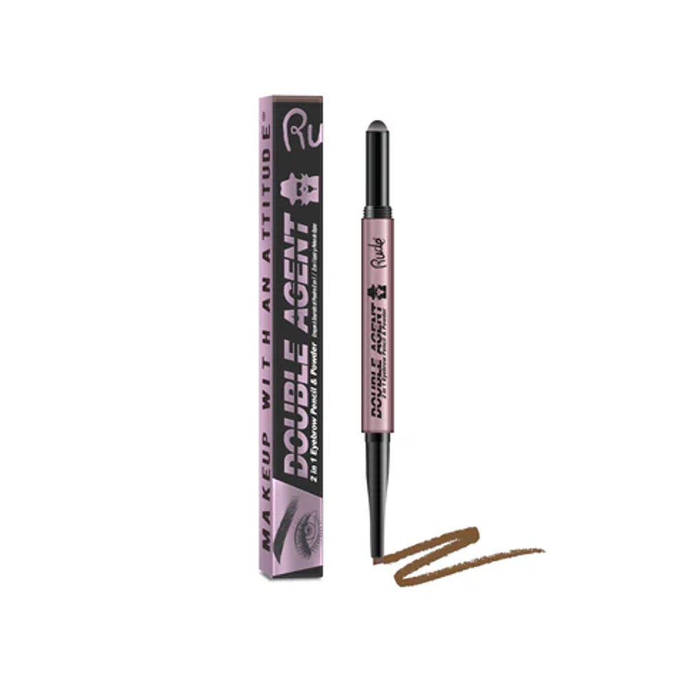 Lapiz doble de cejas - Double Agent 2 in 1 Eyebrow Pencil and Powder