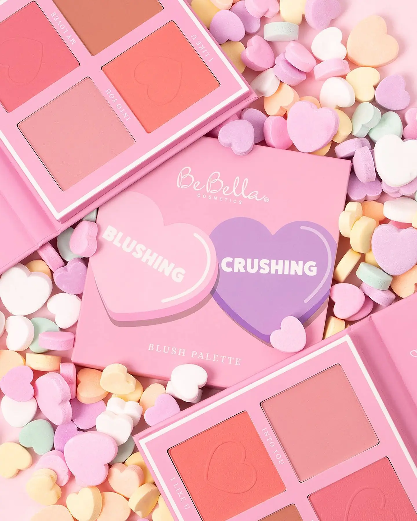 Paleta de Rubor Blushing & Crushing - Be Bella 1
