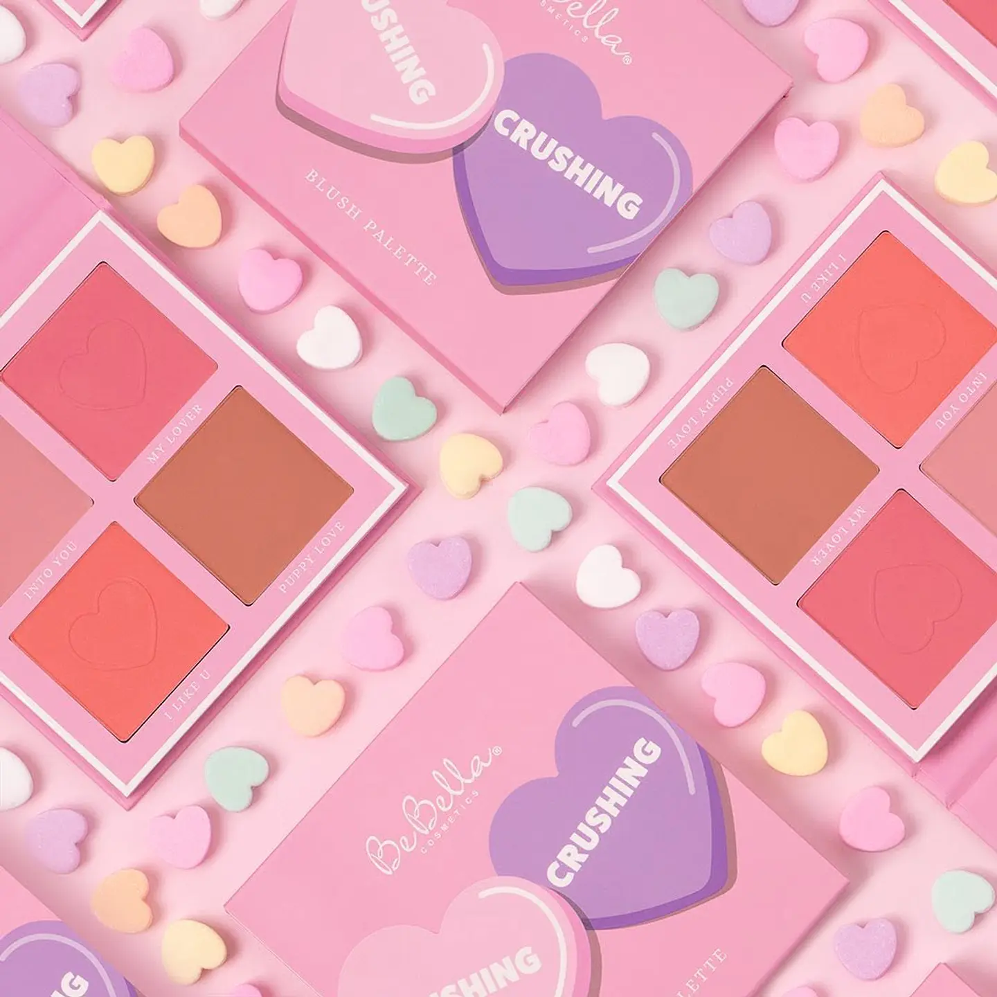 Paleta de Rubor Blushing & Crushing - Be Bella 2