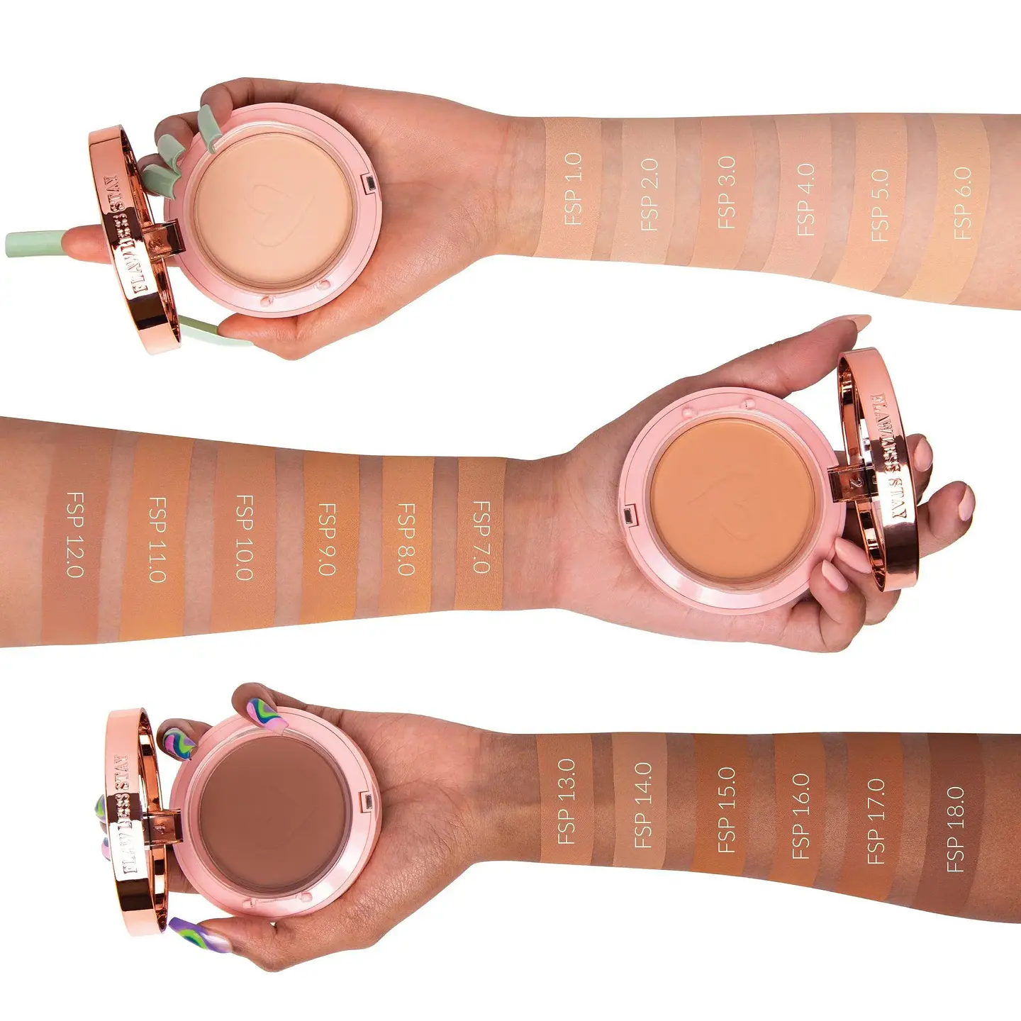 Flawless Stay Powder Foundation - Beauty Creations 3