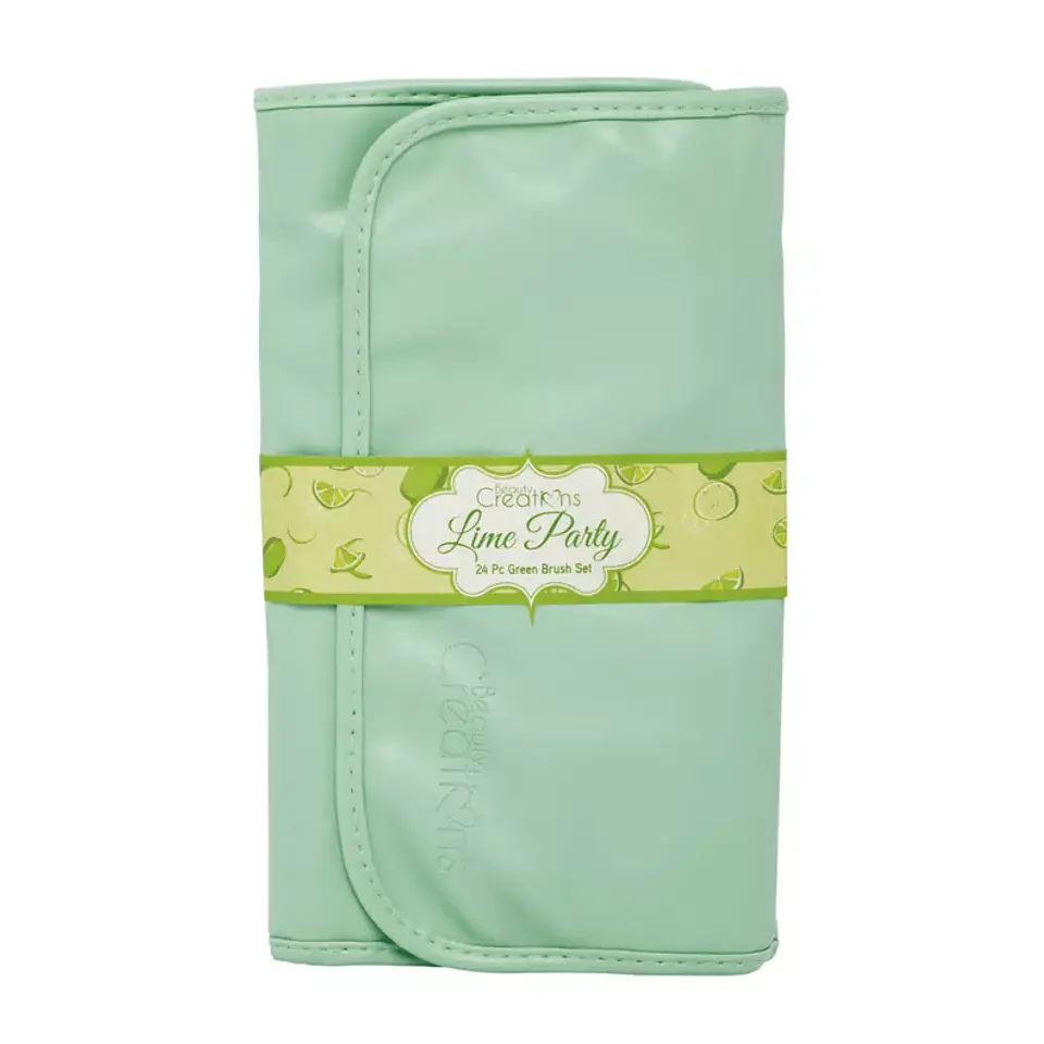 Set de Brochas Lime Party - 24 piezas - Beauty Creations 4