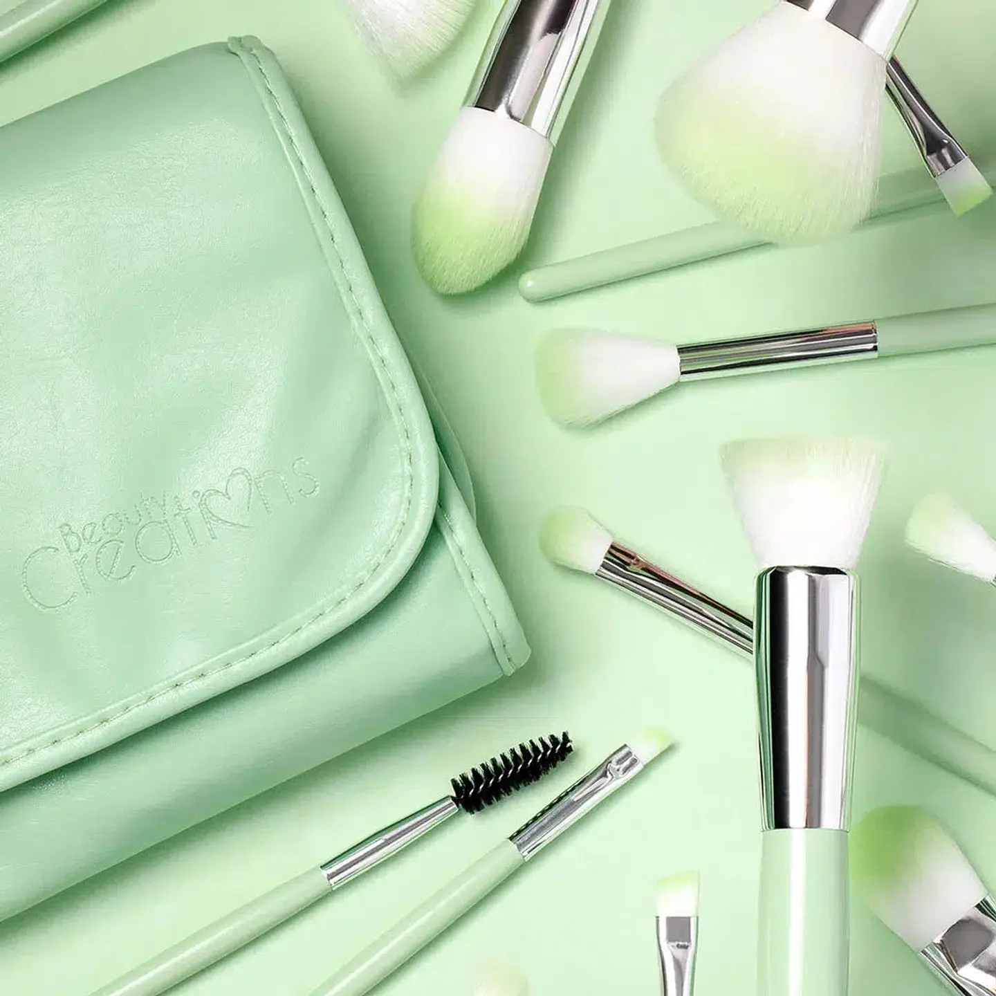 Set de Brochas Lime Party - 24 piezas - Beauty Creations 1