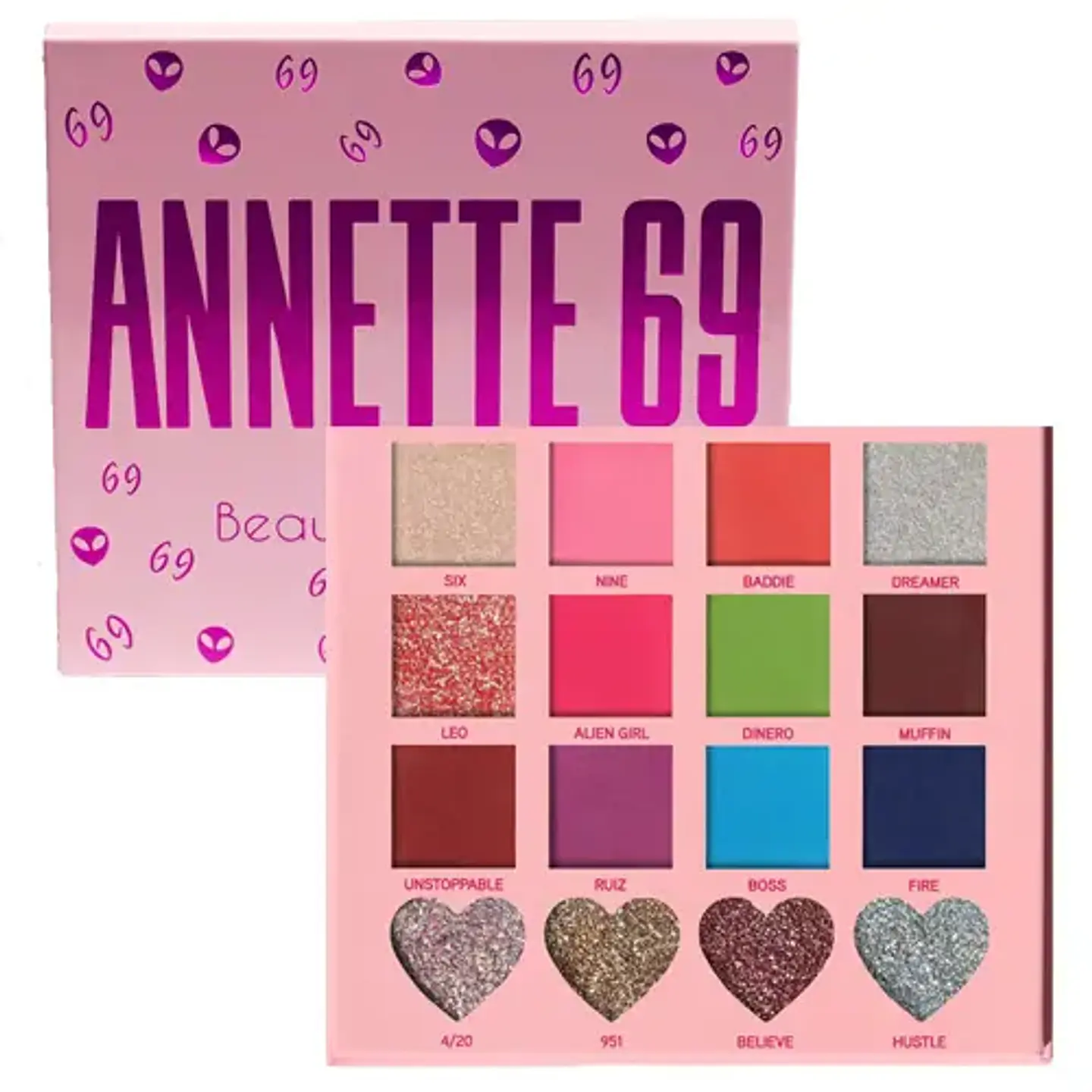 Annette 69 Eyeshadow Palette 2