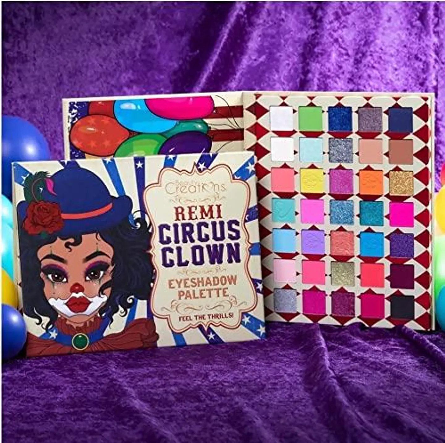 Remi The Circus Clown Eyeshadow Palette 1