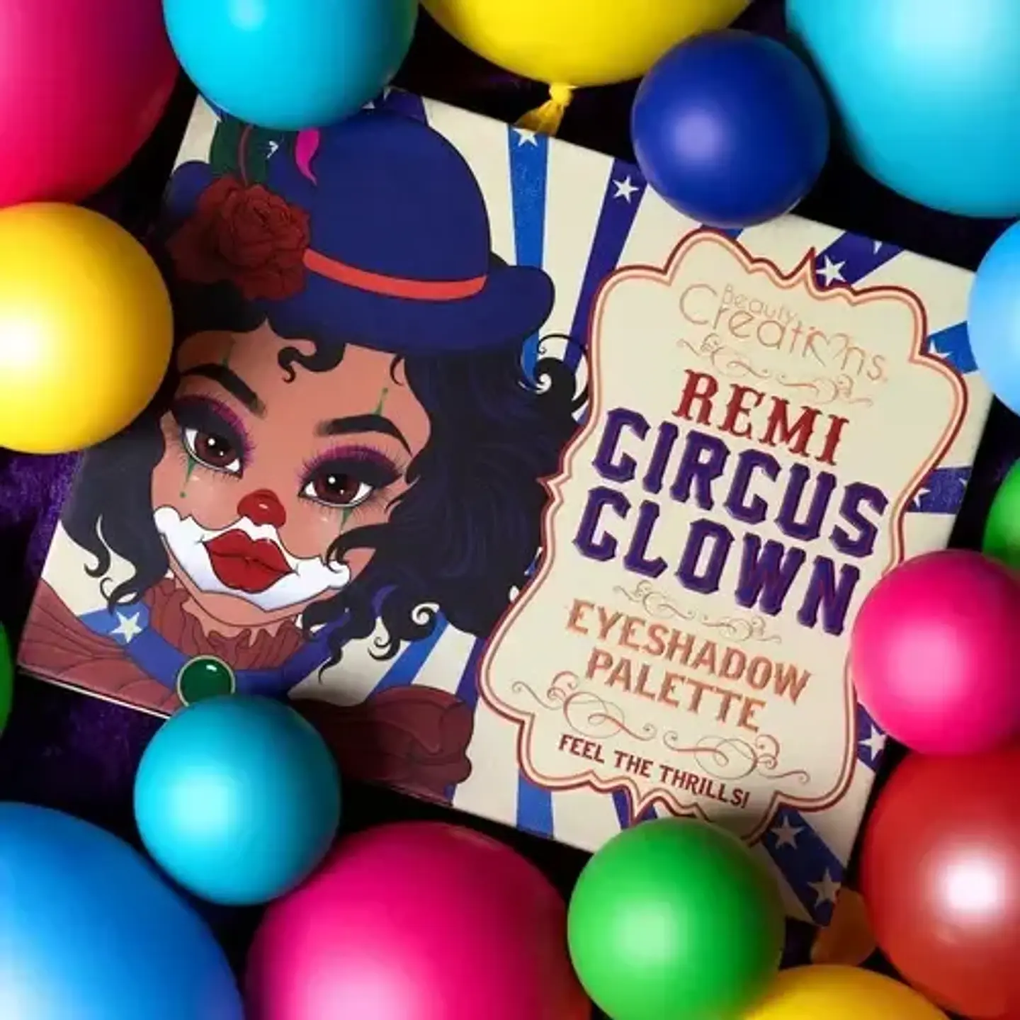 Remi The Circus Clown Eyeshadow Palette 3