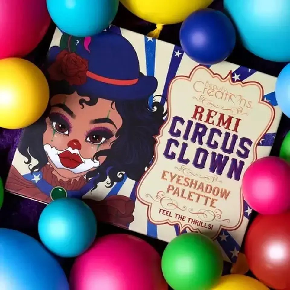 Remi The Circus Clown Eyeshadow Palette 3