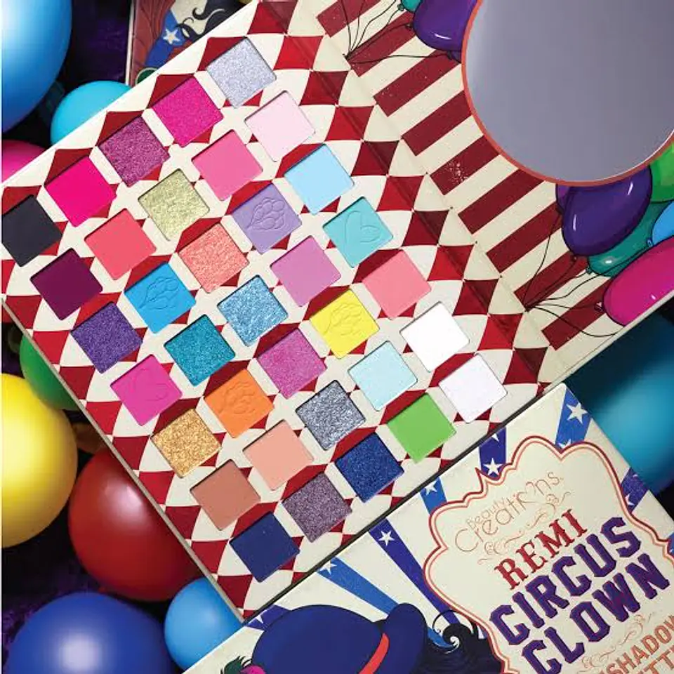 Remi The Circus Clown Eyeshadow Palette 2