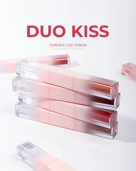 Labial Duo Kiss 2 en 1 Mate & Gloss