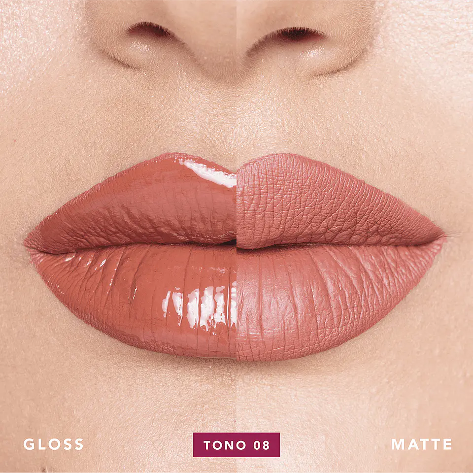 Labial Duo Kiss 2 en 1 Mate & Gloss 7