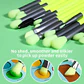 Neon Green 15 Pieces Eye Brush Set - Miniatura 3
