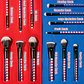 Stars & Stripes Makeup Brush Set 13 PC  - Miniatura 2