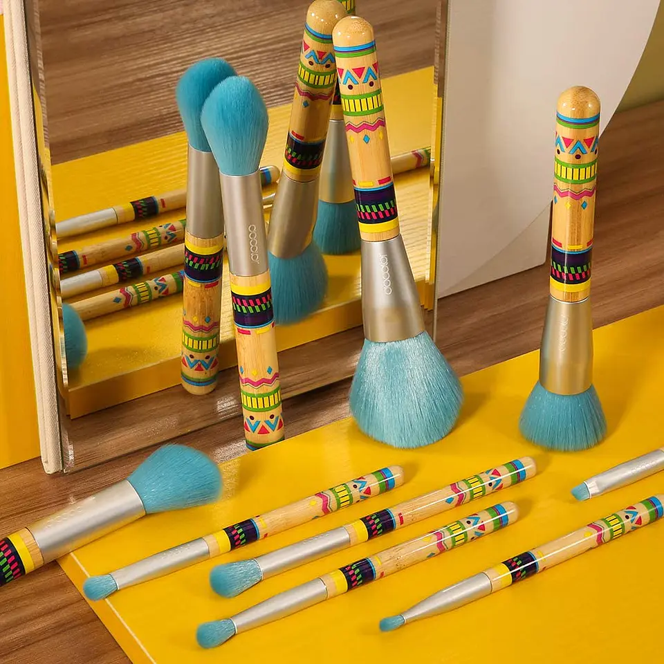 BOHO BAMBOO – Set de 9 Brochas 1