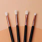 Rose Gold – Set de 4 Brochas para Ojos - Miniatura 2