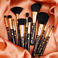 Goth 12 PC Makeup Brush Set - Miniatura 3