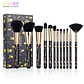 Goth 12 PC Makeup Brush Set - Miniatura 5
