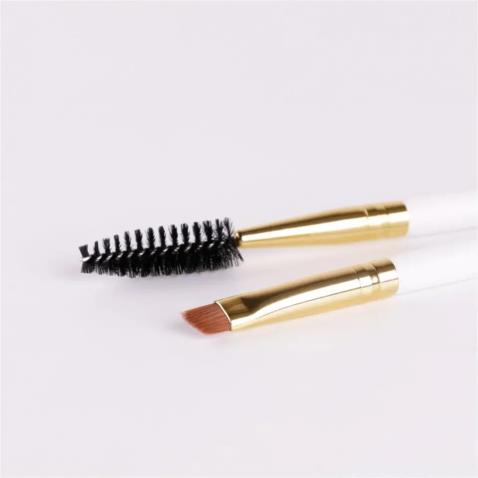 Duo Angled Eyebrow Brush – Brocha Doble para Cejas 3