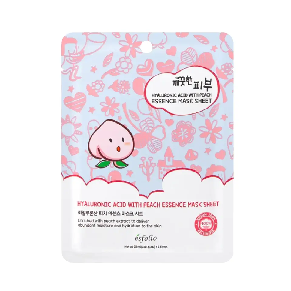 Pure Skin Essence Mask Sheet – Mascarilla Facial Coreana 25 ml 15