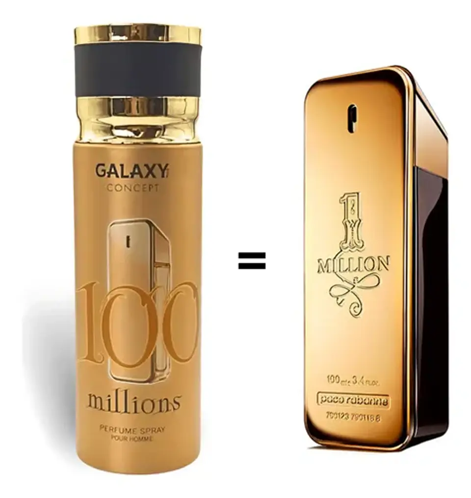 100 Millions – Perfume Spray Pour Homme 200 ml 1