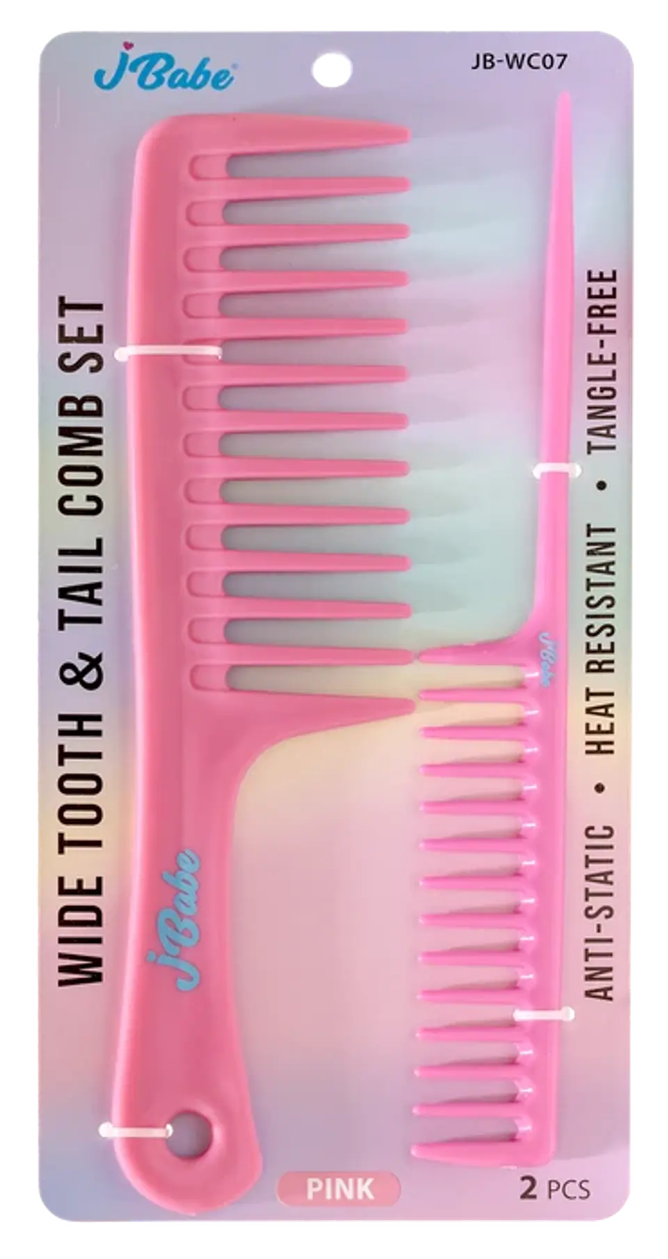 Wide Tooth Comb Set – 2 piezas 2