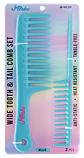 Wide Tooth Comb Set – 2 piezas - Miniatura 4