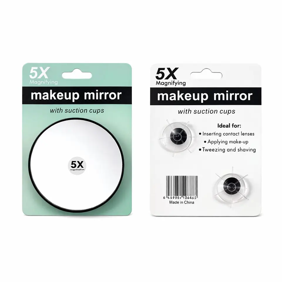 Espejo de Maquillaje con Aumento y Ventosas 3