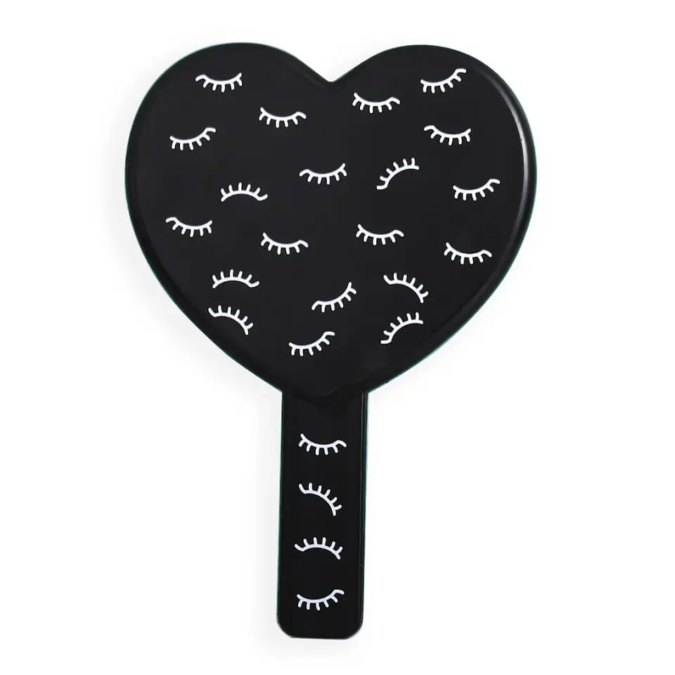 Espejo de Mano Heart Lashes – Diseño Corazón 3