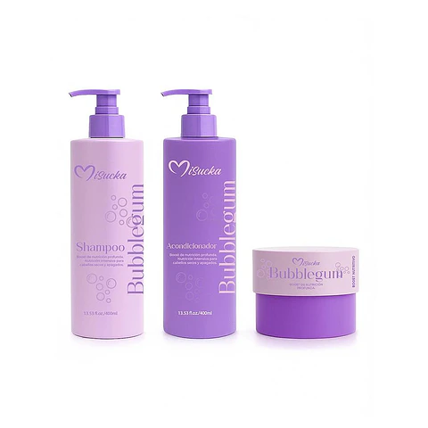 Bubblegum – Línea Capilar Boost Nutritivo