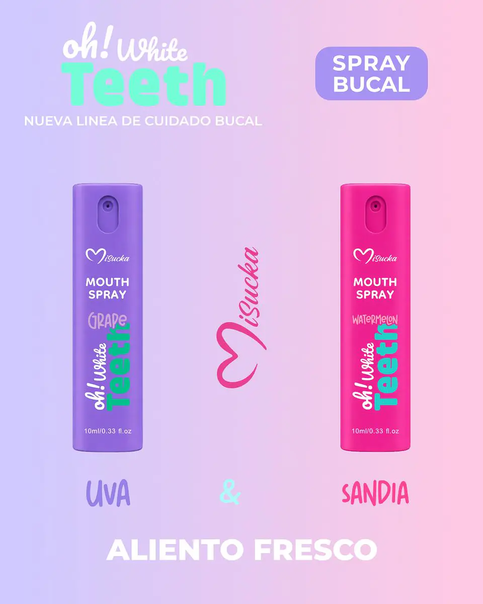 Oh! White Teeth Mouth Spray – Spray Bucal 10 ml 1