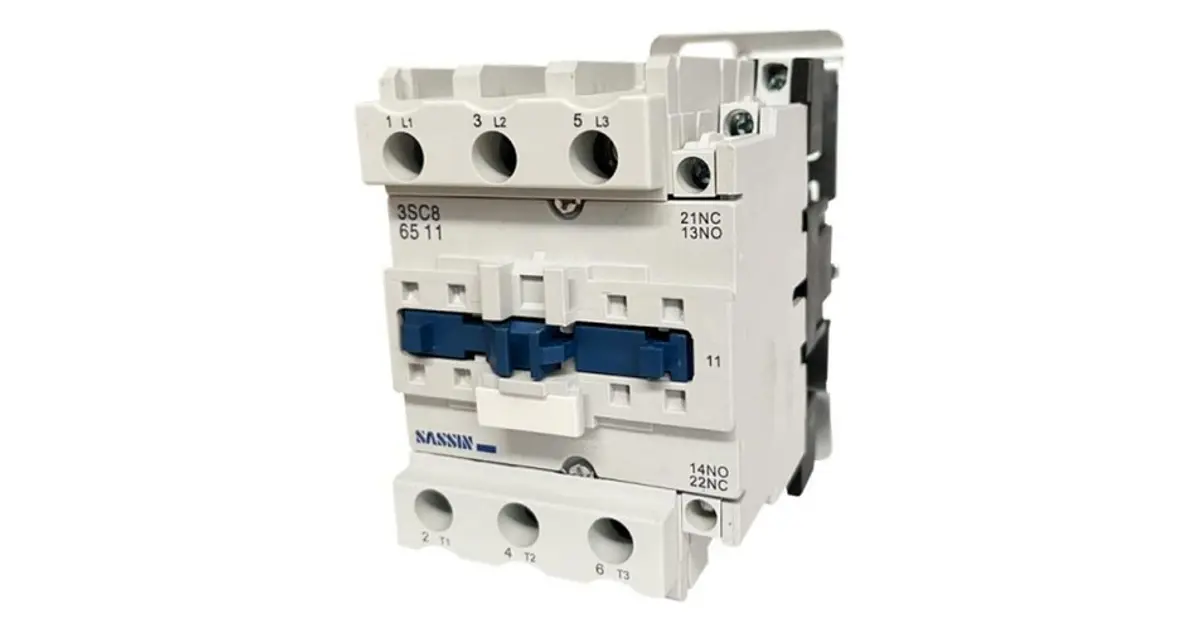 Contactor Trifásico 80a Ac3 1no + 1nc Bobina 220v Ac