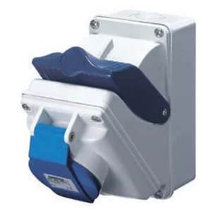Enchufe Industrial Hembra Sobrepuesta 2p+t 32a 220v Ip44 6h