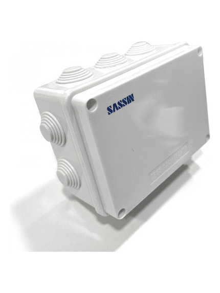 Caja Estanca 150x110x70mm Cuadrada Pvc Con Conos 1