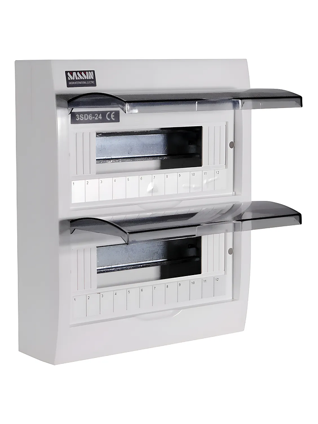 Tablero Plástico Sobreponer 24 Circuitos Certificado Sassin 1