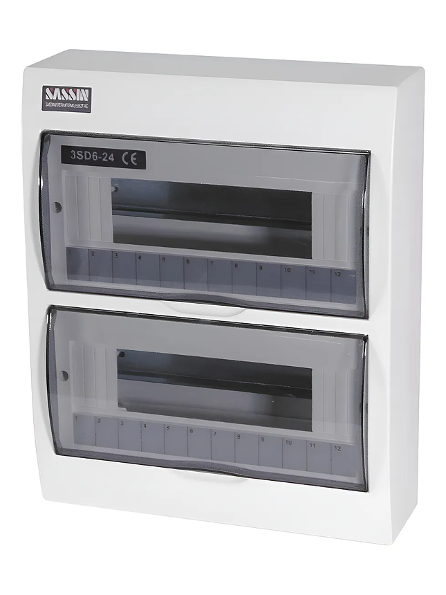 Tablero Plástico Sobreponer 24 Circuitos Certificado Sassin 2