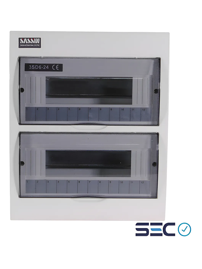 Tablero Plástico Sobreponer 24 Circuitos Certificado Sassin 3