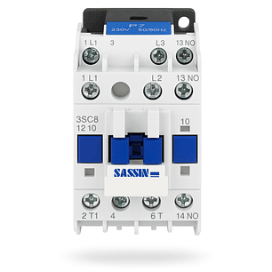 Contactor Trifásico 12a, Ac3, 1na, Bobina 220v Ac, 50/60hz