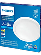 FOCO PANEL LED 24W 4000K SOBREPONER REDONDO DL252 G2 PHILIPS - Miniatura 1