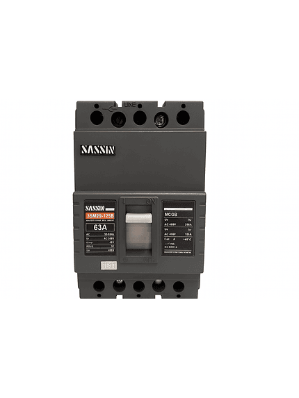 Interruptor Automático Caja Moldeada 3x63a C/ruptura 20ka 1